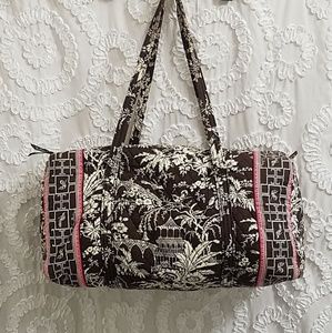 Vera Bradley Imperial Toile Large Duffle Bag